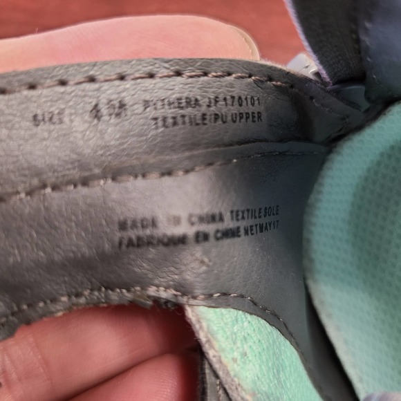 JambuKD Pythera Outdoor Gladiator Mary Jane Ballet Flats Girl's Size 4 - Picture 12 of 12